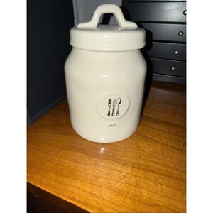 Rae Dunn EAT Canister Artisan Collection By Magenta
